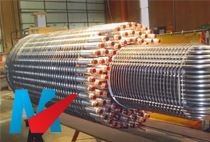 Copper Shell and Tube Heat Exchanger